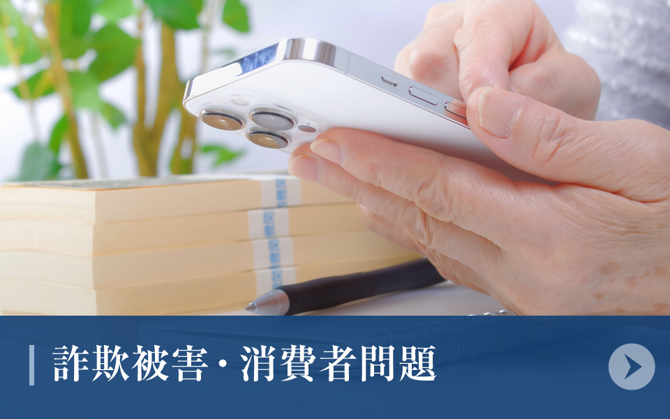 詐欺被害・消費者問題
